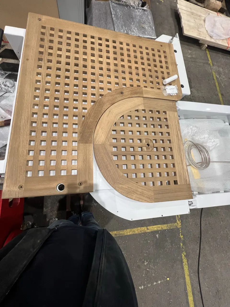 Deck grating project